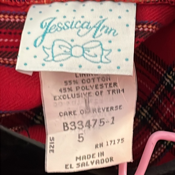 Vintage Girls Christmas dress - Picture 7 of 7